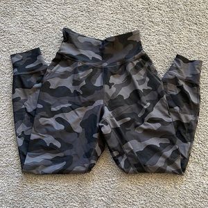 Black Camouflage Joggers, Old Navy Size S
